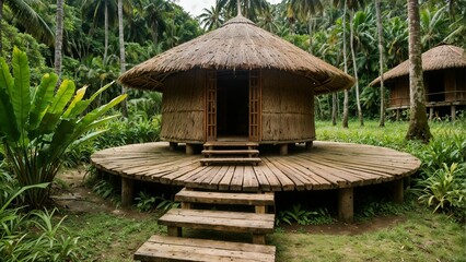 Thai hut house
