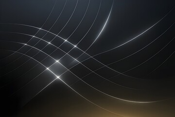 Sleek modern background with luminous lines, perfect for tech presentations or futuristic designs, adding a touch of sophisticated elegance and style to any project
