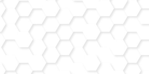 White paper texture abstract grid tile seamless hexagon wall creative metal business wallpaper texture background.	
