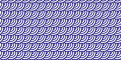 seamless pattern with circles repeat textile wave creative geometric overlapping pattern. fabric cloth grid overlap ocean floral vintage texture background.