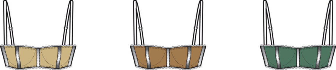 Set of Colorful Hot Air Balloon Baskets Transportation and Adventure Icons