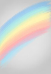 Soft pastel rainbow background for whimsical designs, dreamy projects, or adding a touch of gentle color, perfect for creative projects and vibrant artwork
