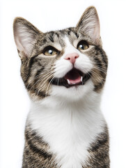 Fototapeta premium Cute Cat studio image
