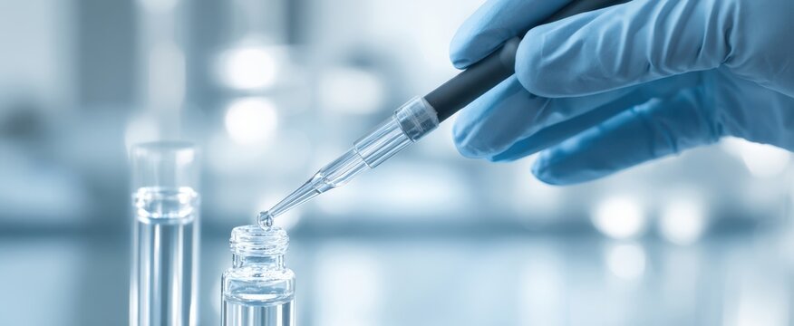 The Vial and Pipette in a Clinical Laboratory Science Setting