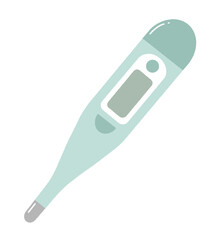 thermometer isolated on white