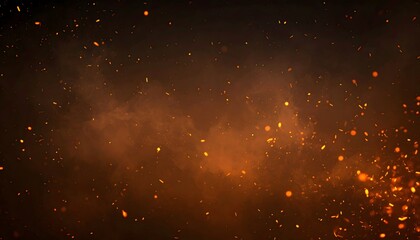 Intense Glowing Sparks Texture