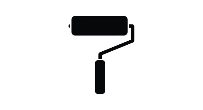 Abstract geometric silhouette design with vibrant color accents and bold typography