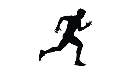 Abstract geometric shapes with bold lines and contrasting colors silhouette