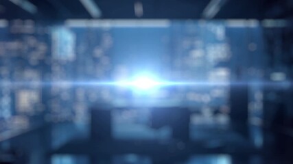 A robotic arm showcasing interaction with cloud technology and digital data concepts in a futuristic workspace. This video highlights the essence of innovation in technology. Auvana - Powered by Adobe