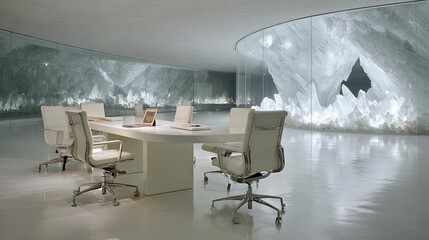 Modern Crystal Meeting Room