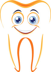 Obraz premium tooth with a smile