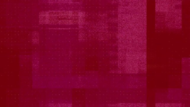 Red Static Noise Background 4K Animated Signal Interference Motion Graphics