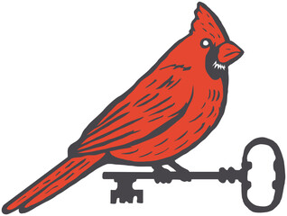 Cardinal real estate logo design