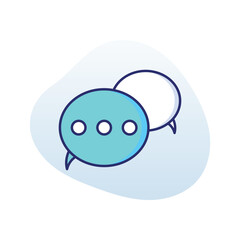 Chat vector icon