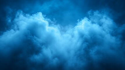 Dramatic night sky cloudscape view