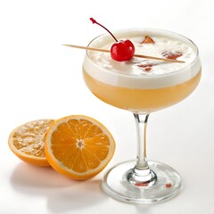 Exotic Mango Milkshake in Glass Artistic Acrylic