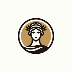 Hera Goddess Logo