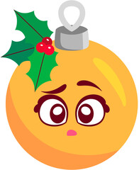 Christmas Ornament Confused