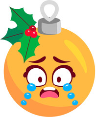 Christmas Ornament Crying