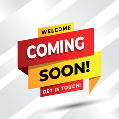 Dynamic Coming Soon Promotional Banner with Discount