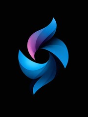 abstract blue background