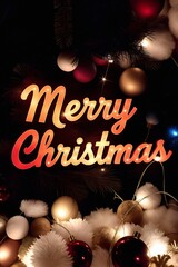 merry christmas card