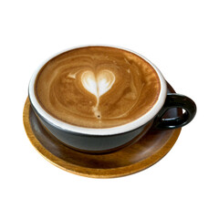 cup of coffee with heart