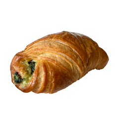 croissant isolated on white background