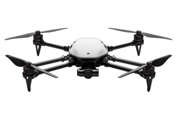 Professional Drone Photography Videography Device Black Background Remote Control Arial View