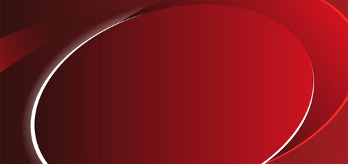 Elegant Red Backdrop  Professional Presentation Template