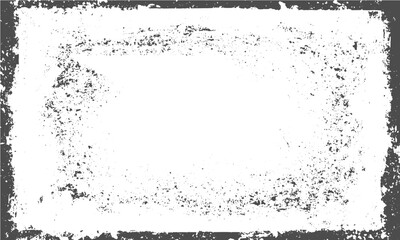 Grunge border overlay with aged vintage background texture, Abstract frame background with grunge texture and worn effect