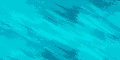 Teal Abstract Brush Stroke Background With Blue Color For Design And Art Projects modern illustrations