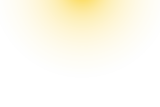 Yellow Gradient Half Circle