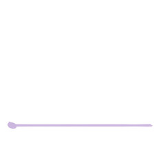 Abstract minimalist line art in a soft pastel purple hue, creating a clean and serene visual aesthetic