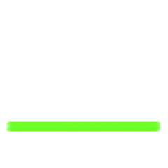 Obraz premium Minimalistic neon green horizontal line graphic design element isolated on a white background, representing simplicity and modern aesthetic