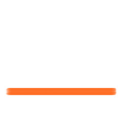 Obraz premium An Abstract Orange Line Simple, Minimalist Graphic Element for Design Projects