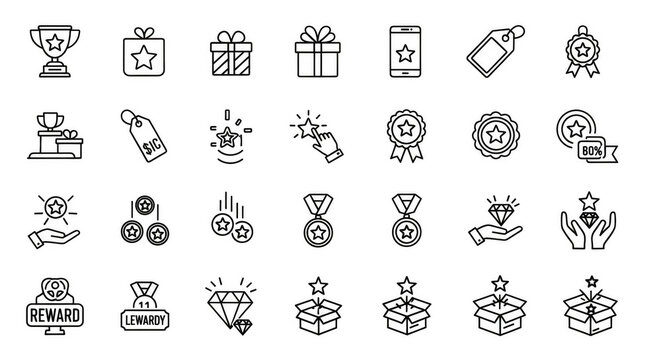 Gleaming rewards symbols glow brilliantly