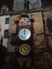 Prague streets, sights of the Czech Republic