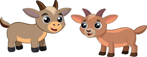  farm animal cartoon, goat character design, wildlife illustration art, kids learning vector, countryside pet artwork, adorable deer drawing, farm education artwork, wildlife care cartoon, eco friendl