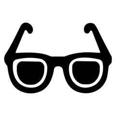 glasses icon or logo isolated sign symbol vector illustration - high quality black style vector icons