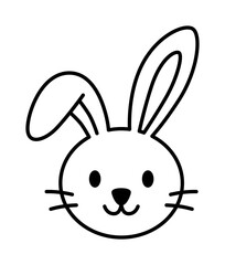 Niedlicher Hase oder Osterhase