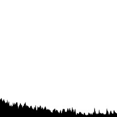 Obraz premium Brush Footer