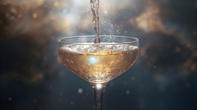 glass of champagne