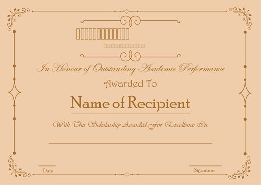 Certificate Of Authenticity Template Vector Image  
