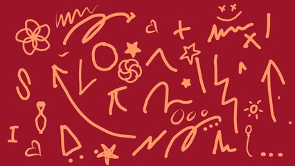 seamless pattern with maroon background.