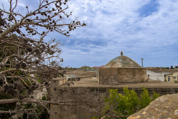 Baku, Mardakan, Azerbaijan. Settlement on the Caspian Sea.