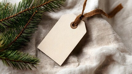 Creative holiday gift tag ideas for rustic decor home photography cozy close-up crafting