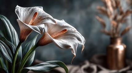 elegant calla flowers bouquet