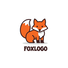 Animated fox logo with bold text