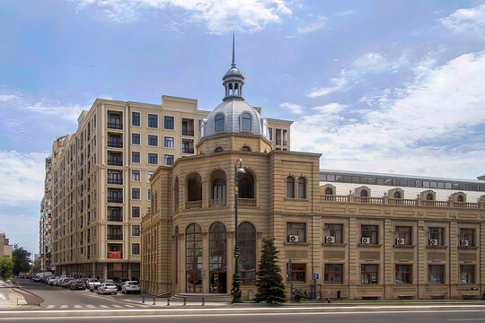 Baku Azerbaijan. Museum and Exhibition Complex of the Azerbaijan State Academy of Fine Arts ADRA .